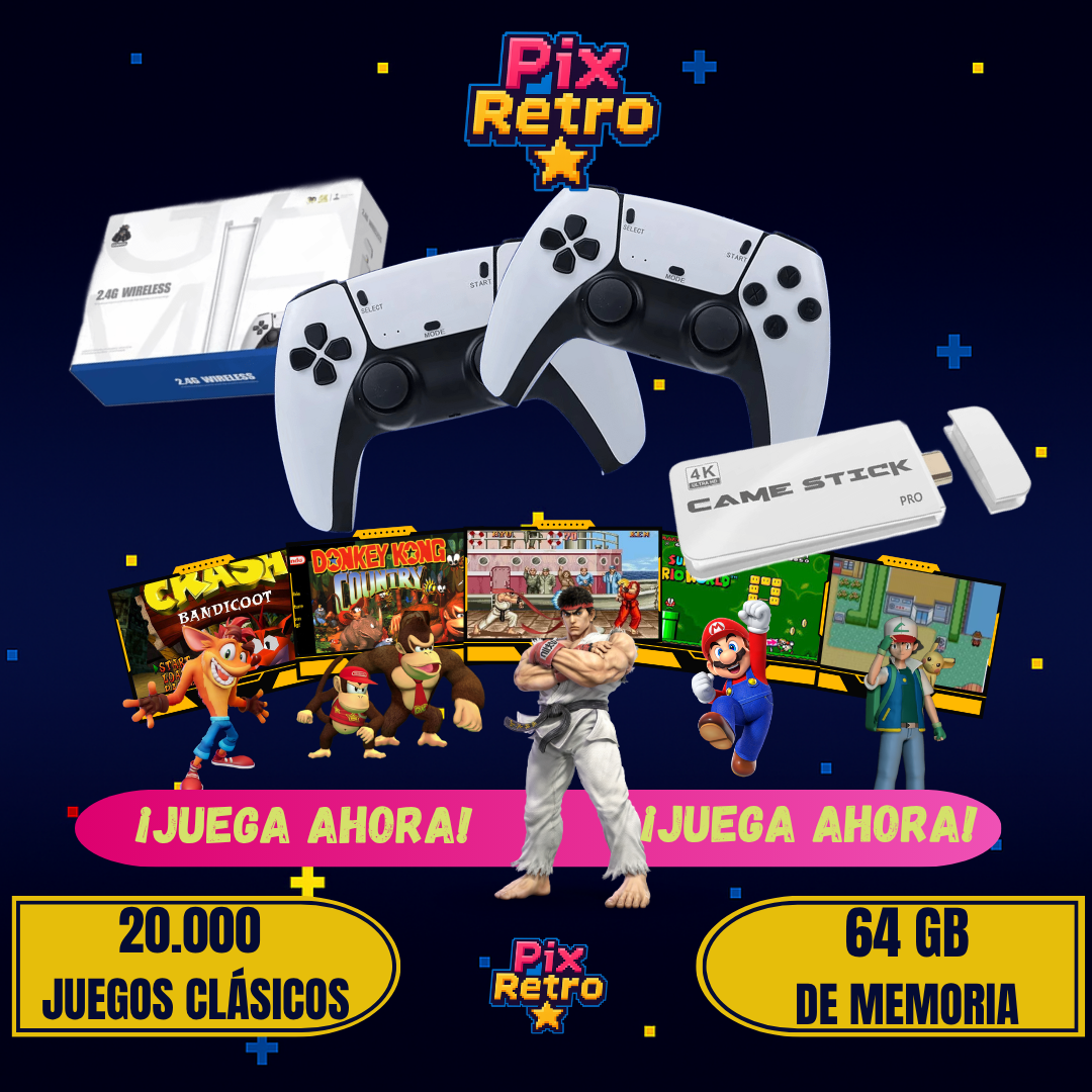 Consola Retro con +20.000 Juegos Clásicos