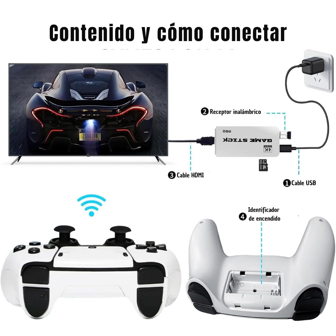 Consola Retro con +20.000 Juegos Clásicos